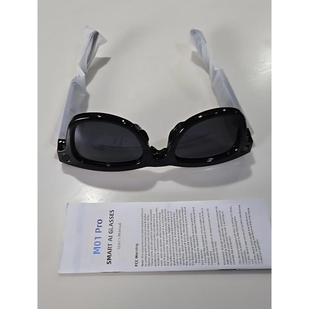 M01 Pro Smart AI Smart Glasses 5MP Camera WiFi‎ Transmission Bluetooth